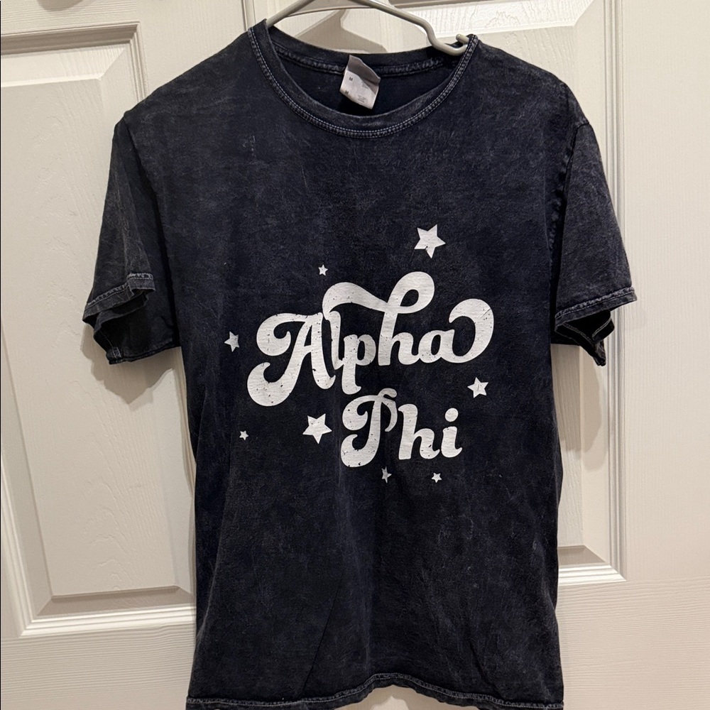 Alpha Phi Black T-Shirt